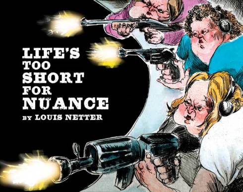 Louis Netter's book of satirical drawings